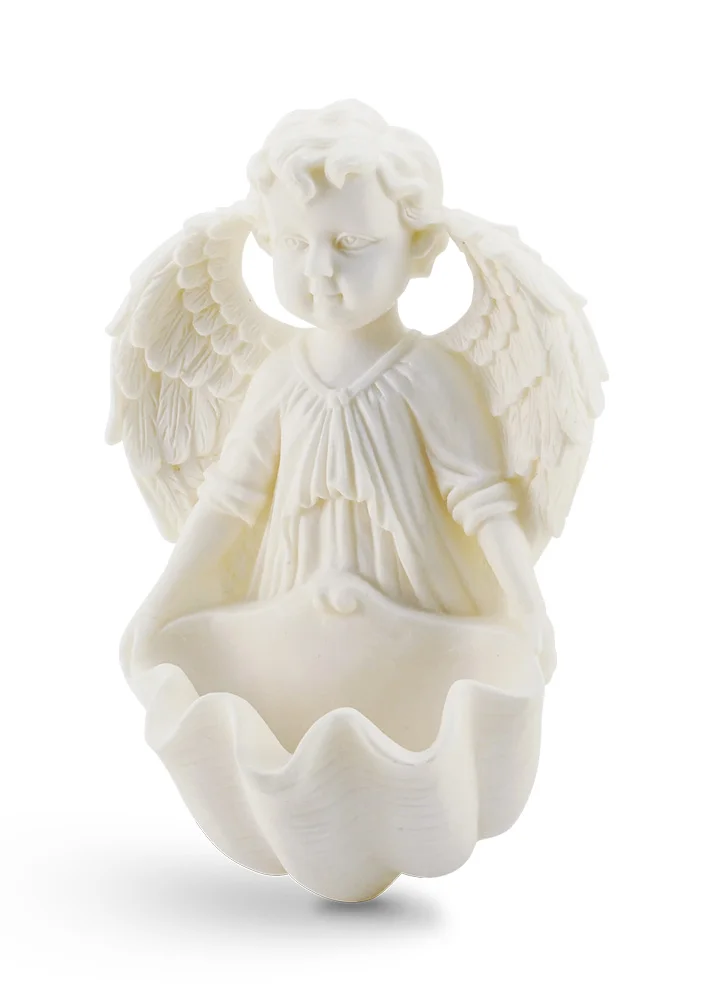 Angel baptismal font