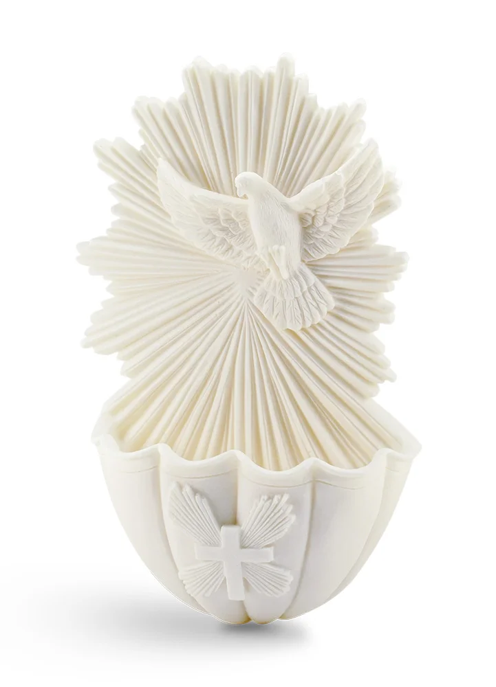 Holy spirit baptismal font