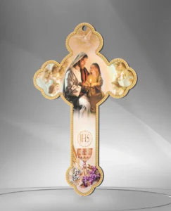 Crucifijo Comunión (Niña) en madera