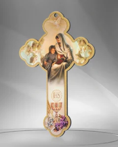 Crucifijo Comunión (niño) en madera