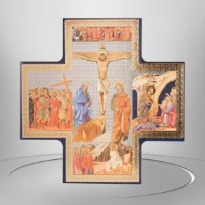 Crucifijo Crucifixión en madera