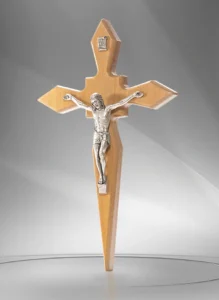 Crucifijo madera de olivo