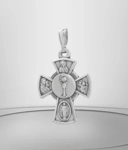 Cruz de Comunión en metal