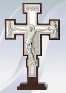 Cruz de San Damian. Plata laminada