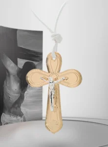 Plexiglas cross. Blister.