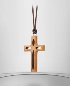 Olive wood cross