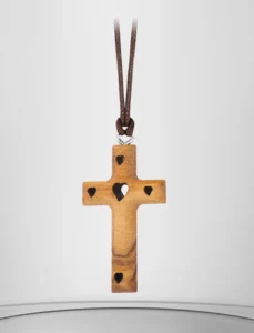 Olive wood cross