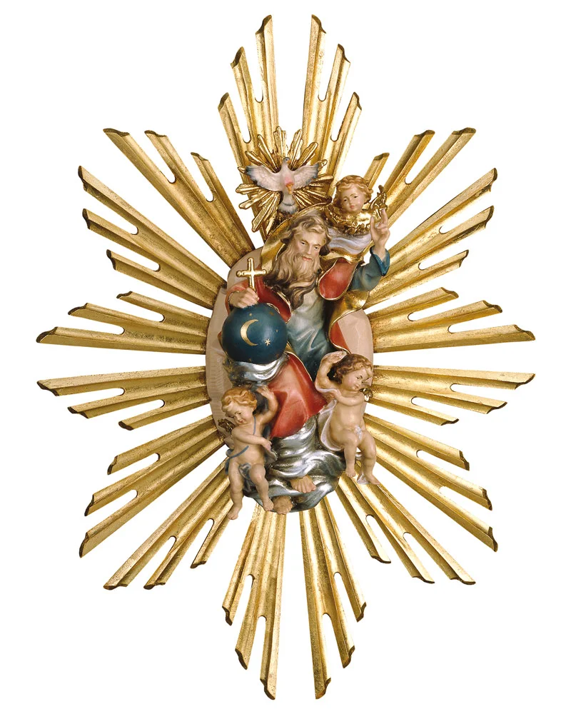 Dios Padre con aureola