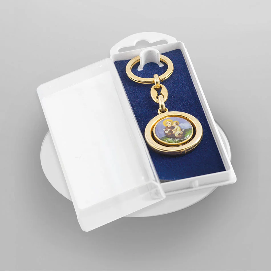 Case for key ring. 12x4 cm.