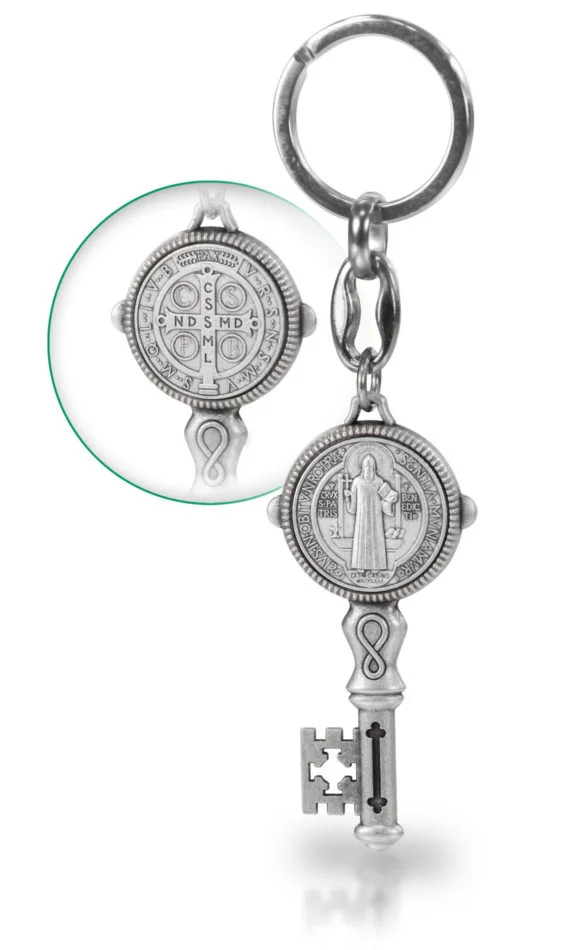 Saint Benedict Key. Keychain