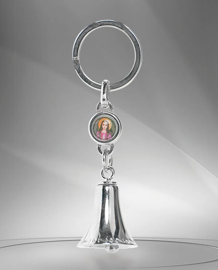 Llavero Campanilla. Metal