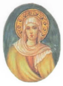 Medalla de Santa Clara (Simone Martini)