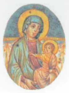 Medalla de la Virgen con niño (Cimabue)