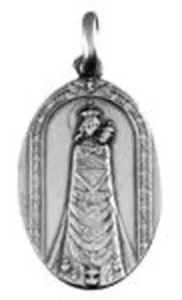Medalla de la Virgen de Loreto