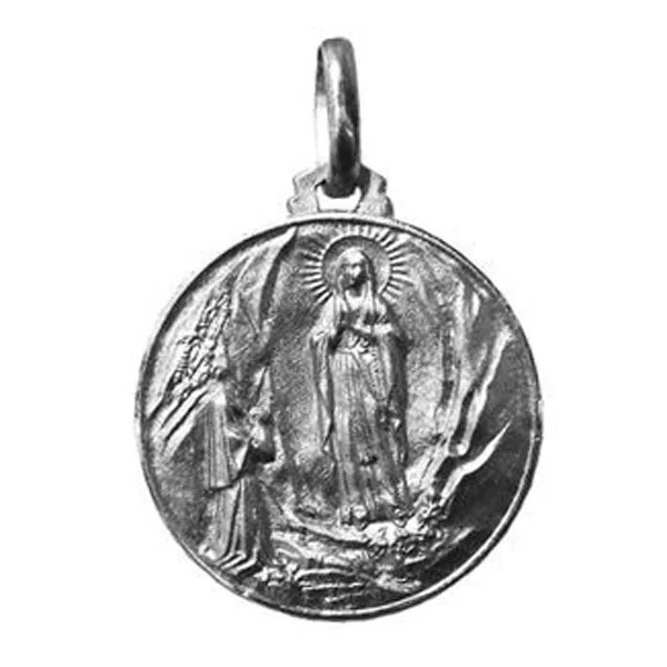 Medalla de la Virgen de Lourdes