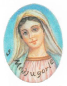 Medalla de la Virgen de Medjugorje