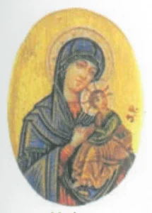 Medalla de la Virgen del Perpetuo Socorro