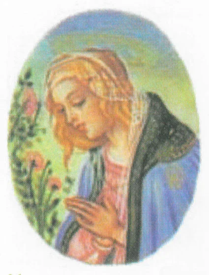 Worship Virgin Medal (Sandro Botticelli)