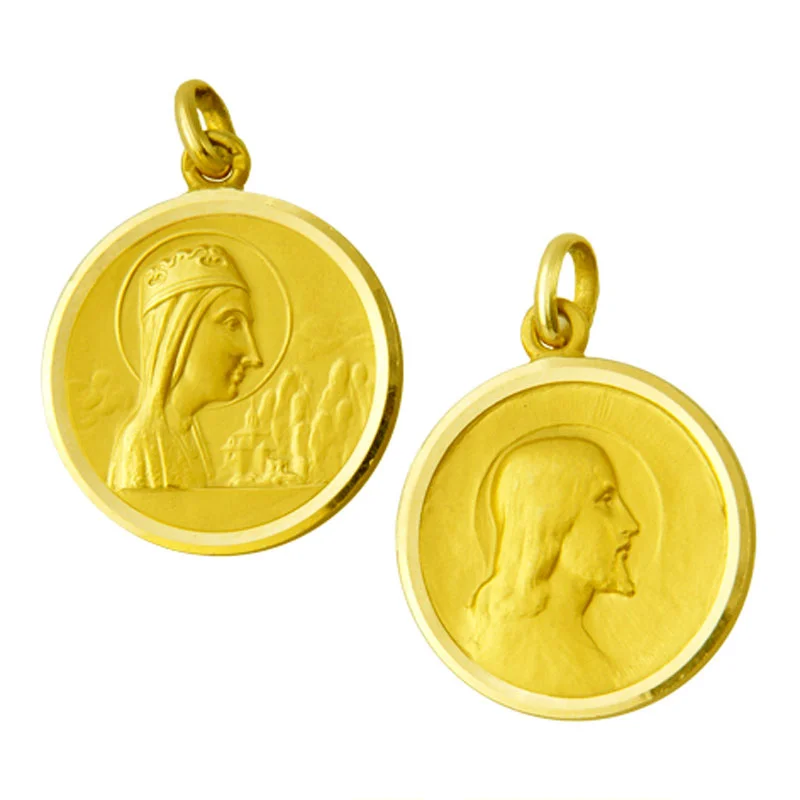 Medal Scapular Our Lady of Montserrat/Christ the Saviour