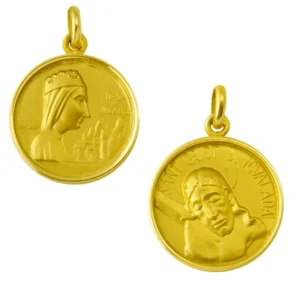 Medal. Scapular Our Lady of Montserrat/Christ of Igualada