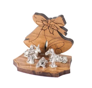 Nativity. Olive wood