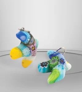 Paloma de cristal murano