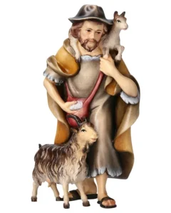 Pastor con dos cabras (Belen Casales)