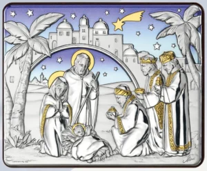 Retablo de la Natividad. Plata laminada