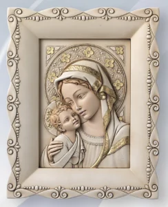 Retablo de la Virgen con niño