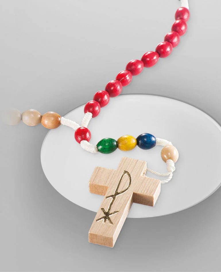 Rosario Misionero. Bola 8x6 mm.