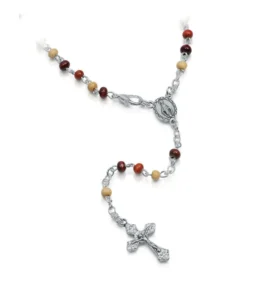 Wood rosary
