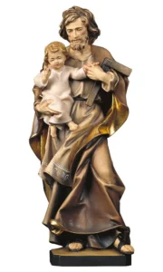 San Jose con niño y escuadra