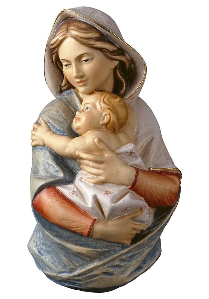 Virgen con niño para colgar