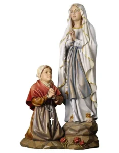 Our Lady of Lourdes with Bernadette