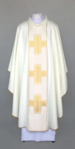Alpha and Omega liturgical chasuble